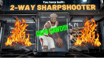 Best 2 Way Sharp 2k21! BEST DEMIGOD BUILD!!!