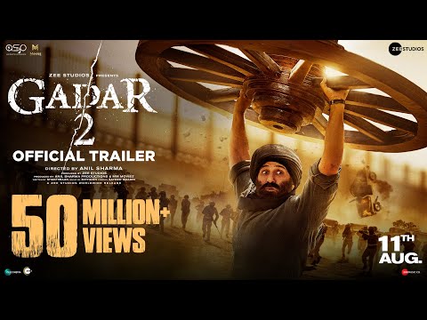 #Gadar2 Official Trailer | 11th August | Sunny Deol | Ameesha Patel | Anil Sharma | Zee Studios