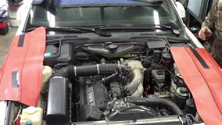 1988 BMW E32 735iL M30 B35 Engine rebuild first start by Broncocarl92 6,222 views 3 years ago 4 minutes, 8 seconds