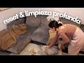 limpia conmigo :) limpieza profunda y satisfactoria, motivación para limpiar tu casa