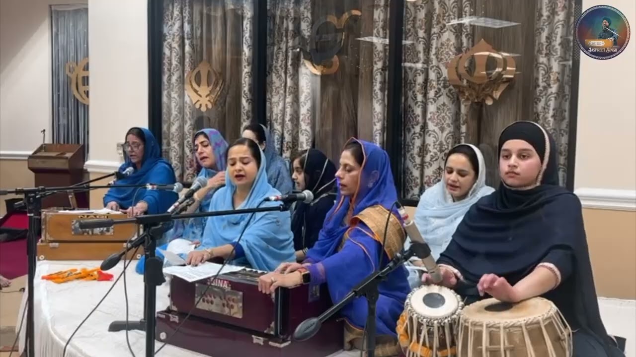 Shabad Performance by USA Students of Jaspreet Singh | Gurbani Kirtan Training