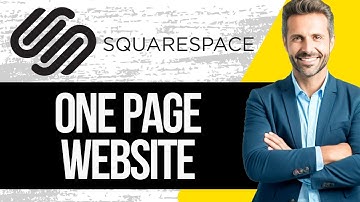 How to Build a Single Page Website in Squarespace | One Page Website Squarespace Tutorial