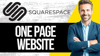 How to Build a Single Page Website in Squarespace | One Page Website Squarespace Tutorial screenshot 2
