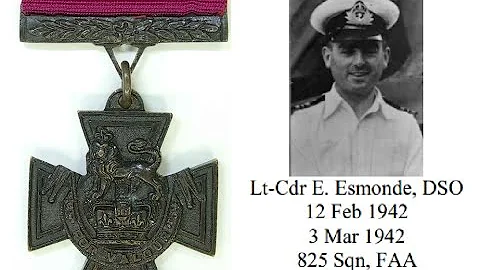 Lieutenant-Comma...  Eugene ESMONDE (12 Feb 1942)