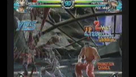 Tatsunoko vs Capcom wifi matches 9 (Chun/Ryu|Ken/Tekkaman)