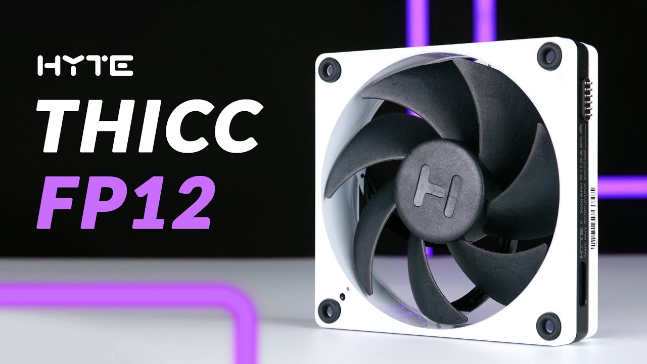 HYTE THICC FP12 x3 Nexus Portal PCケースファン HYTE THICC FP12