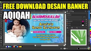 Download Gratis File Desain Banner Aqiqah Format Corel Draw Gratis