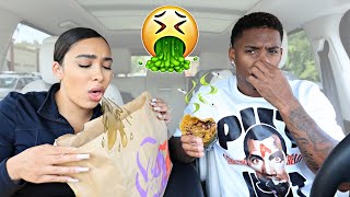 Eating The UNHEALTHIEST ITEMS On Fast Food Restaurant Menus!