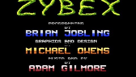 Zybex Intro Atari 800