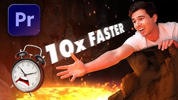 How I Edit YouTube Videos 10x Faster // 6 Time-Saving Tips