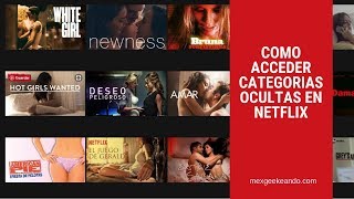 Netflix Latinoamérica on X: Por mucho tiempo les han dicho códigos  secretos, hoy se acabó el secreto. Aquí están las categorías ocultas de  Netflix para niños.  / X