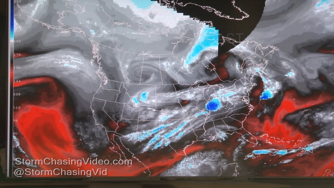 Interview with the Storm Prediction Center staff in Norman OK about weekend severe weather