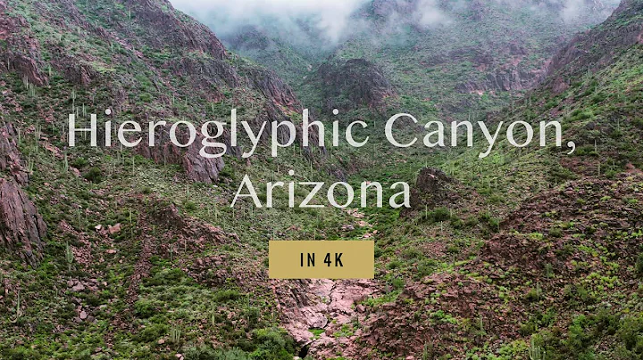 Hieroglyphic Trail Canyon Superstition Mountains, Arizona Drone Footage
