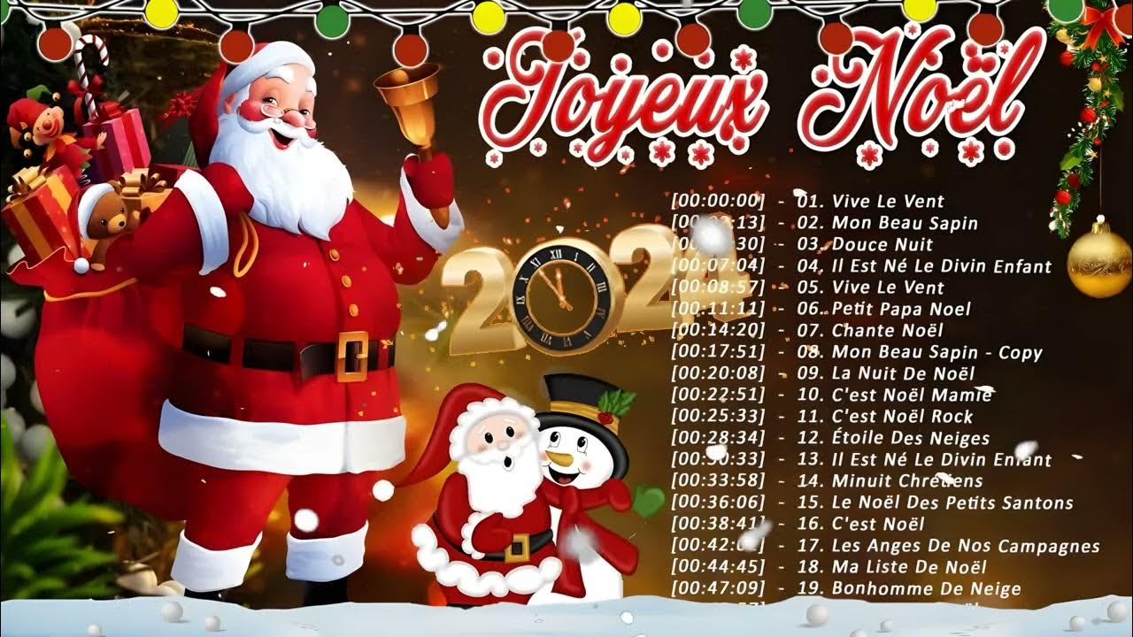 Musique de Noël en Français 2024 🎄 Meilleur Chansons de Noel en 2024 🎄