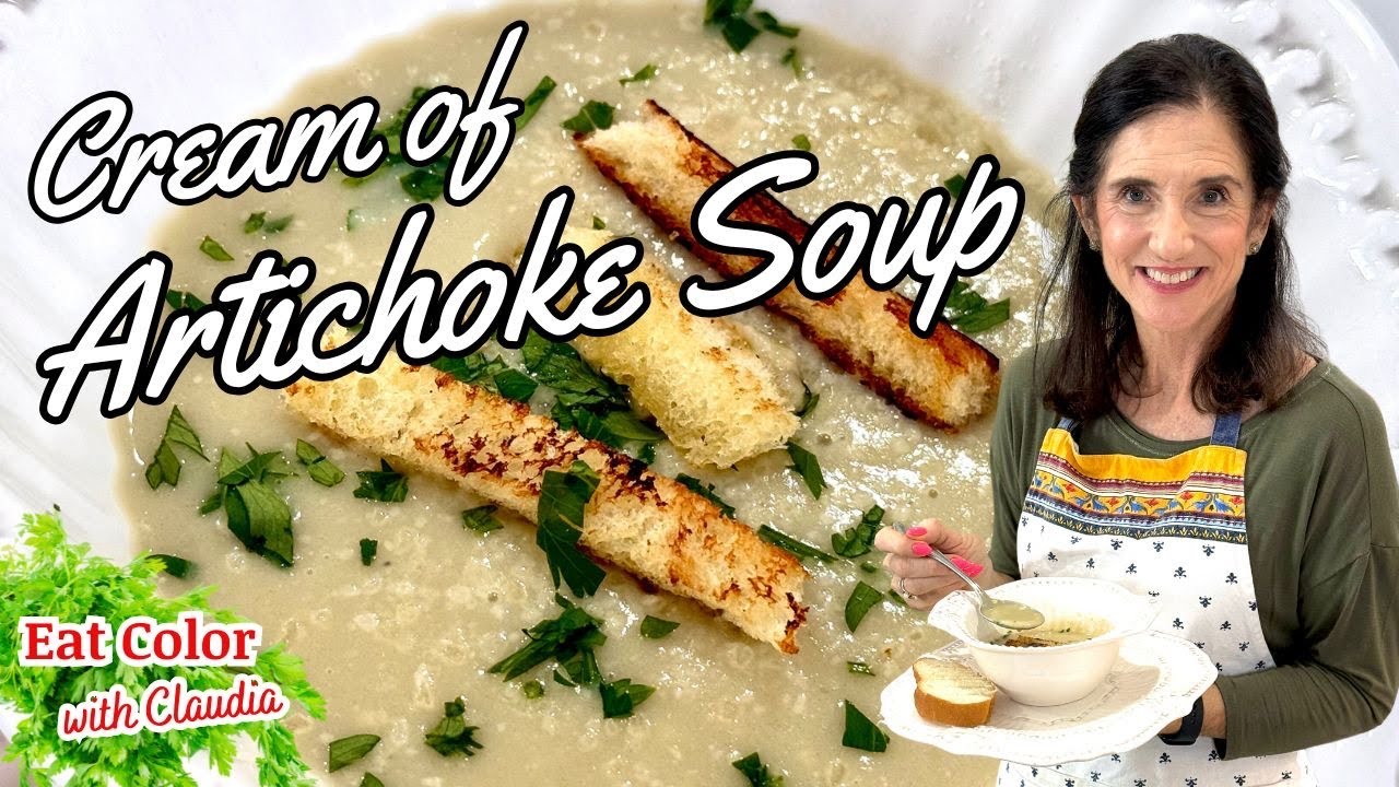 Cream of Artichoke Soup | Easy and Delicious Recipe @eatcolor