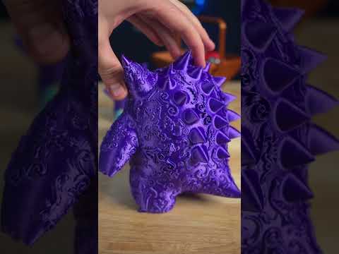 Fancy Gengar Pokemon 3D Printed