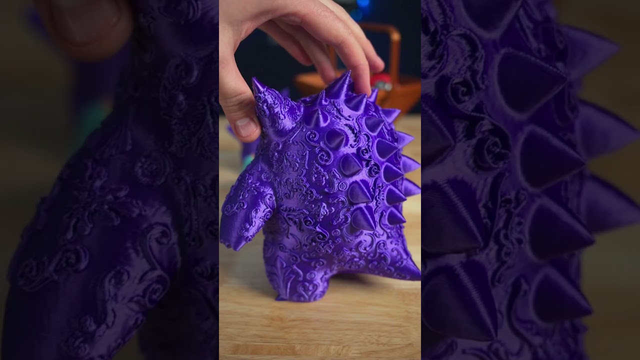 Fancy Gengar Pokemon 3D Printed