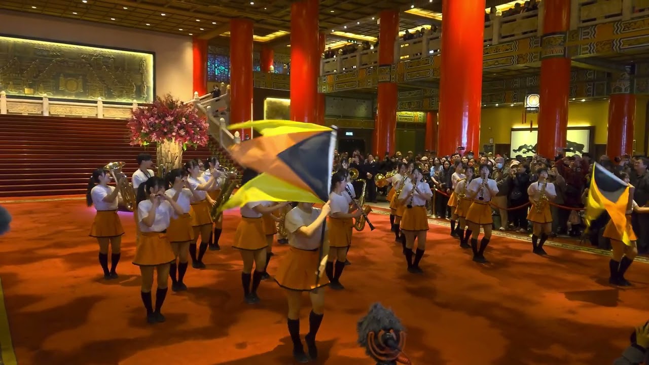 京都橘高校吹奏楽部121期｜快閃演出｜圓山大飯店｜橘 ( ´ ▽ ` )ﾉ