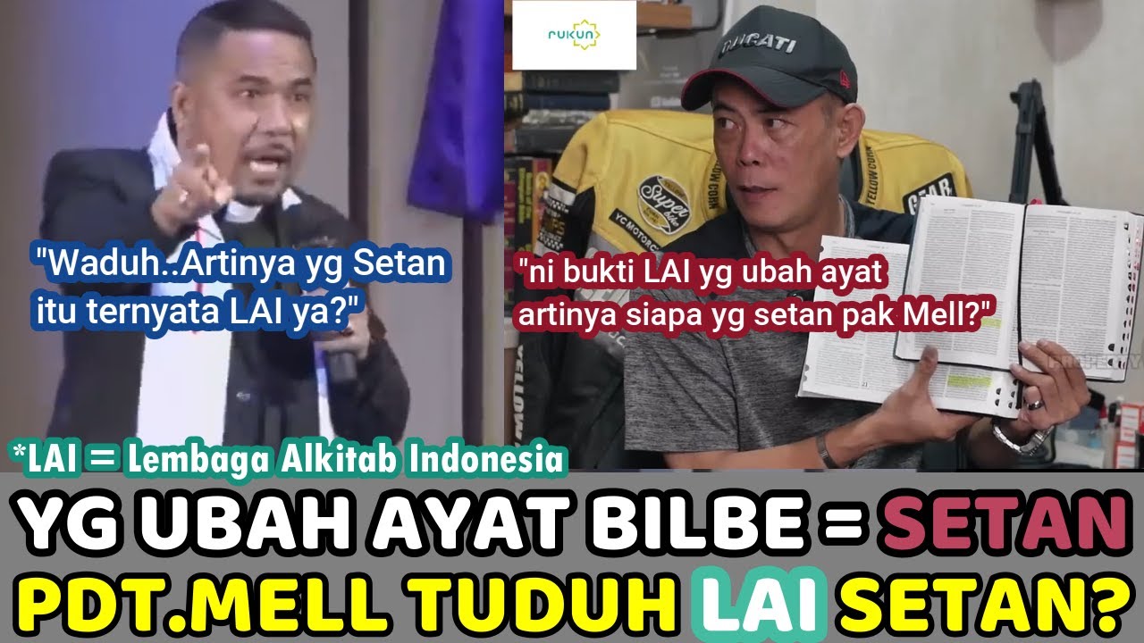 Dondy Jawab Fitnahan Pdt Mell Bawa Bukti Yang Mengubah Ayat Bilble dondy-jawab-fitnahan-pdt-mell-bawa-bukti-yang-mengubah-ayat-bilble