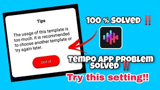 Tempo App Problem: SOLVED!! 100% SOLUTION screenshot 3