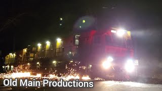 Loram Rail Grinder At Work On The Old Main Line