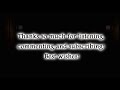 End of video