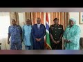 Acting CDS Major General Ousman Gomez Assumes Command, Meets Defence Minister