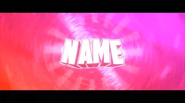 [PZP] 2D Red/Purple Gradient Intro Template | Panzoid | 1080p60 FHD | Reupload