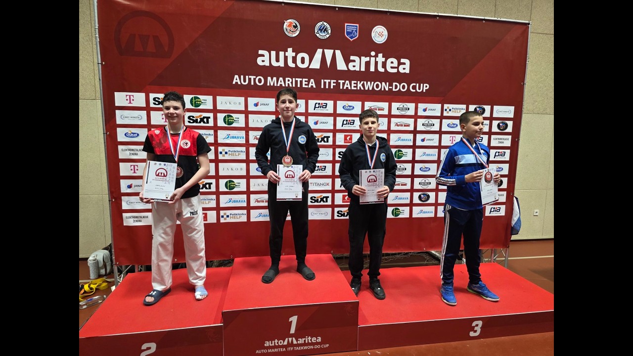 Vito Lazarić, TKD Istra - Pula, Kadeti -55 kg 14.2.2026. AUTO MARITEA ITF TAEKWONDO CUP 2026, ZAGREB