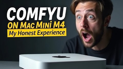 ComfyUI on Mac Mini M4 — My Honest Experience