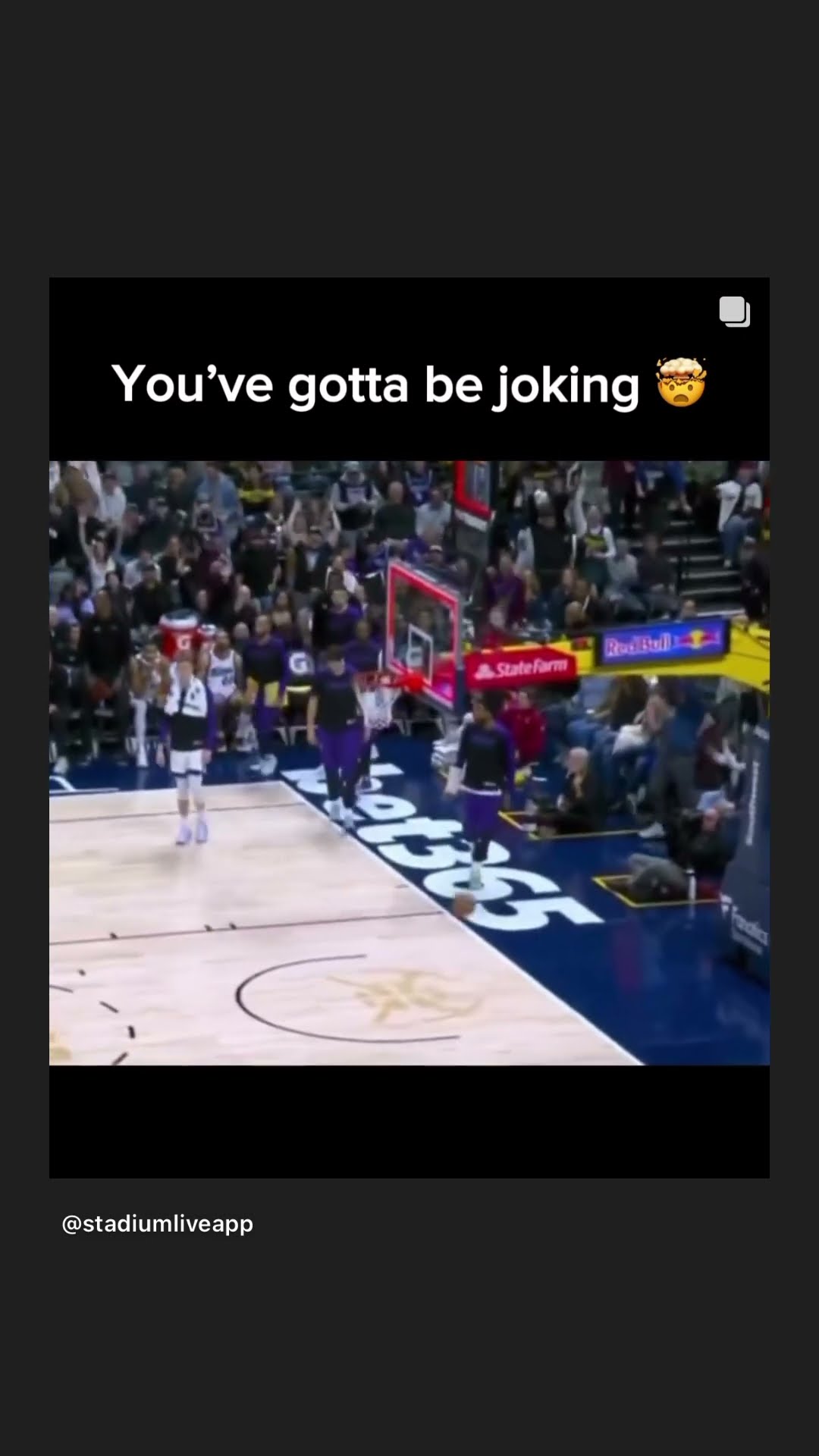 You’ve gotta be joking #hoodnews #viralvideo #nikolajokic #nuggets #NBA #basketball #sports #fyp #us