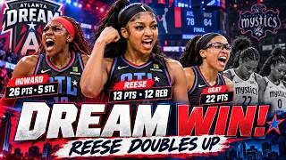 ANGEL REESE DOUBLE-DOUBLE AS DREAM DOMINATE GAME 1! - RHYNE HOWARD AND ALLISHA GRAY LEAD THE WAY screenshot 4
