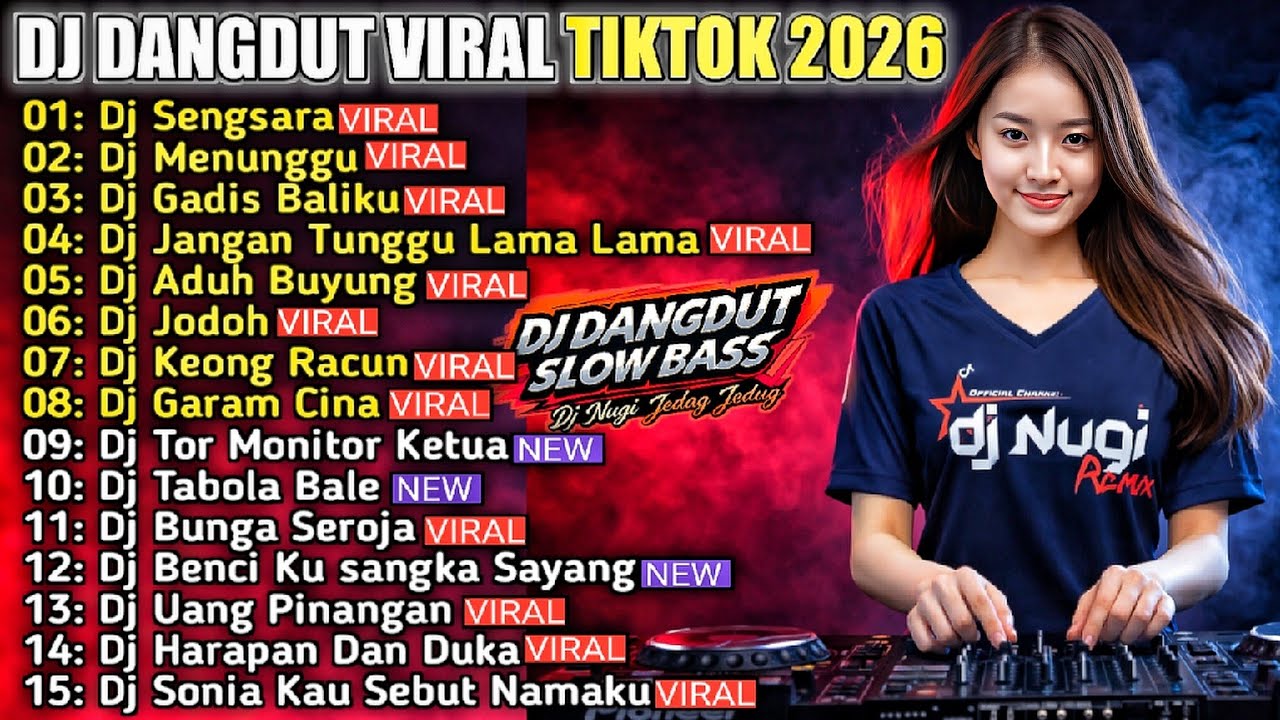 DJ DANGDUT VIRAL TIKTOK TERBARU 2026 DJ SENGSARA DJ GADIS BALIKU DJ JANGAN TUNGGU LAMA LAMA REMIX 