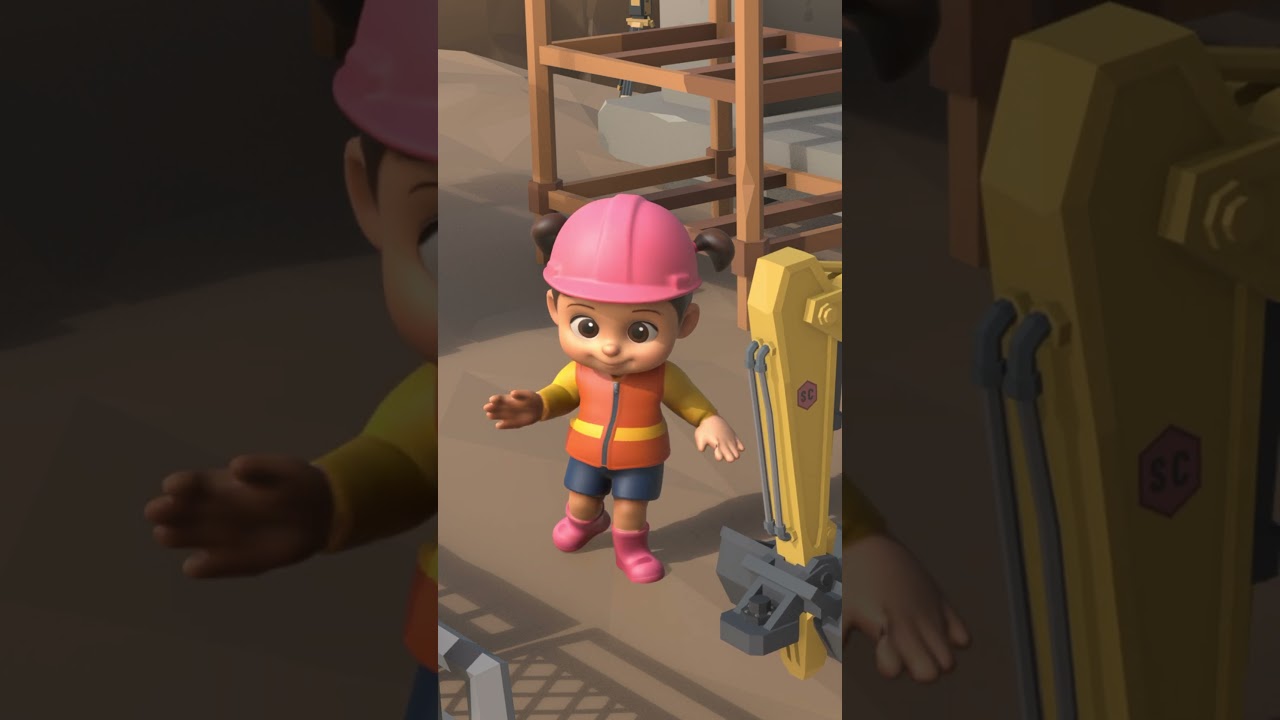 🚧 Teo’s Construction Dance Song 👷 | Kids Fun Short 🎶