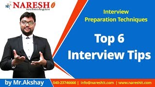 Top 6 interview tips | preparation techniques mr. akshay