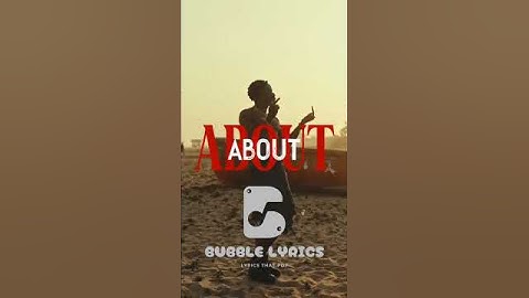 Thumbnail of Victony Ft Terri G - Tanko Lyrics Video #bubblelyrics #victony #unreleased #newmusic