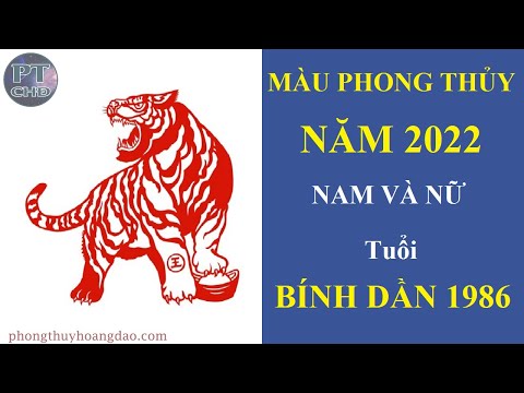 Sinh Năm 1986 Hợp Màu Gì - Màu Hợp với Nam Và Nữ Tuổi Bính Dần 1986 Trong Năm 2022 | Phong Thủy Hoàng Đạo