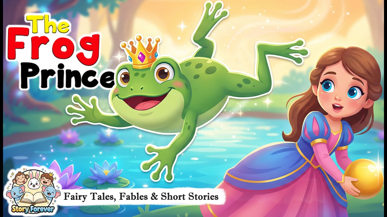 मेंढक राजकुमार | Frog Prince in Hindi | Kahani | English Story for Children ‪