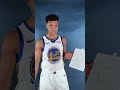 Which Warriors Player Has the Best Freehand Circle? | #shorts