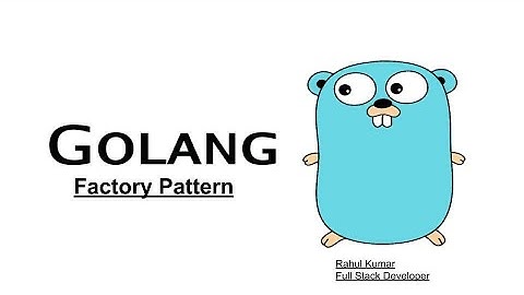 Factory Pattern (GoLang)
