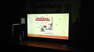 Opening Of A Charlie Brown Thanksgiving Blu-Ray From 2010