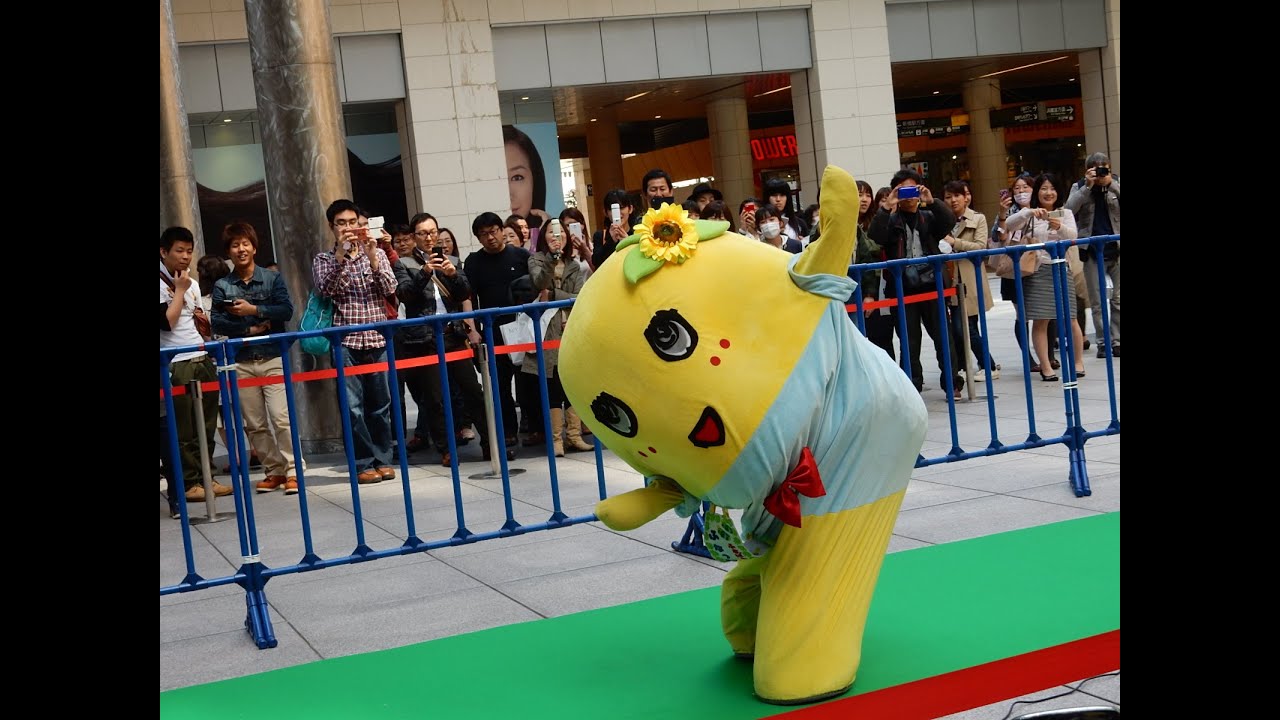 ふなっしーの《ふなふなふな日和》が始まっちゃったなっしよ～♪in 日テレ汐留タワー♪