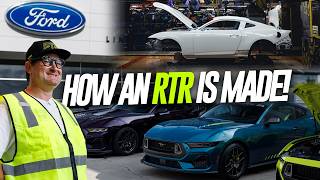 Rare Look At Mustang RTR Inside Fords Flat Rock Factory!! @VaughnGittinJr