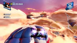 Team Sonic Racing - 1:07:883 (WR) Sky Road (skips) screenshot 3
