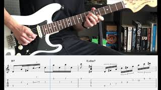 16 Bar Blues in A min w/diminished chords - Guitar Lesson