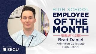 High School Employee Of The Month - February 2026 - Arlington Isd