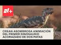 Presentan animación del primer dinosaurio acorazado de 2 patas - En Punto