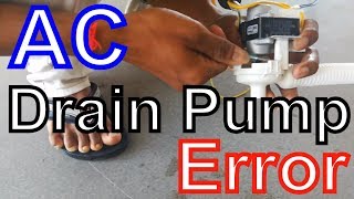 Test Error Drain Pump