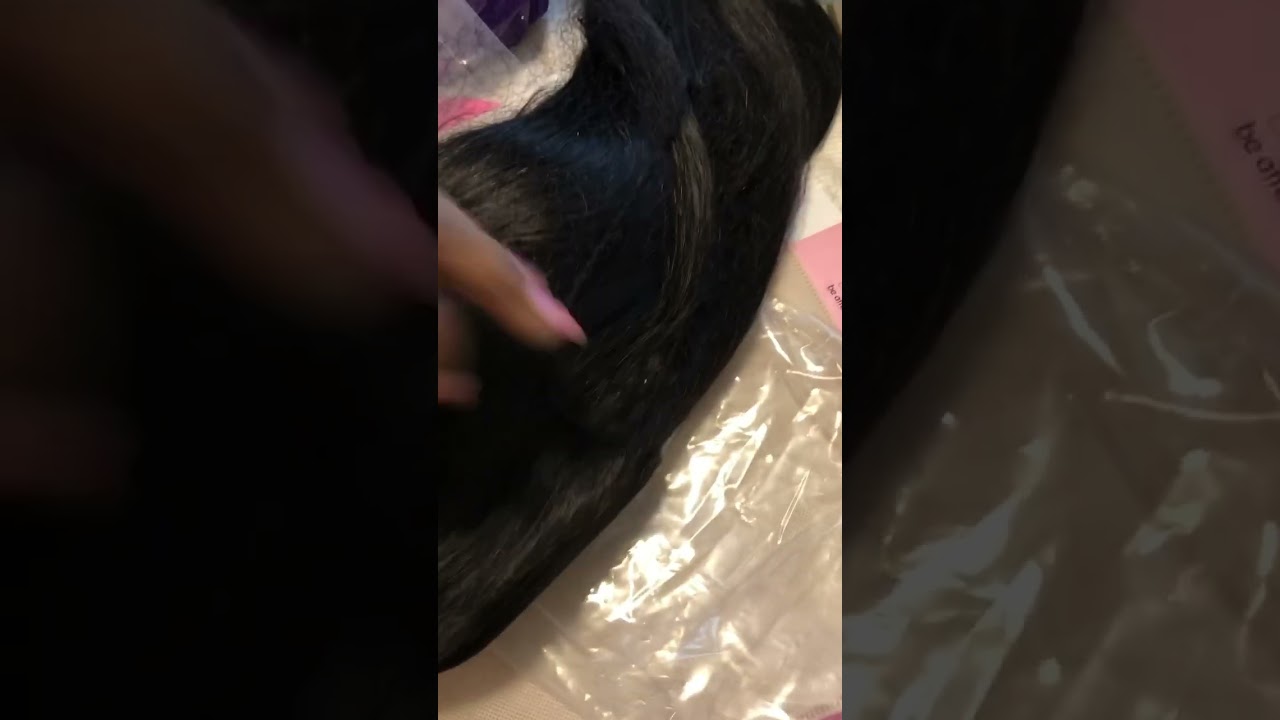 Top Pick Wig Review| Lzlefho Silky Brazilian Straight with Bangs 18” 130 density 
