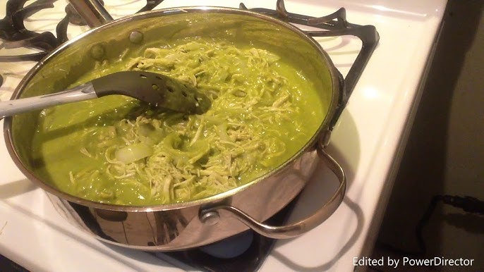 Tostadas De Tinga Verde De Pollo - YouTube